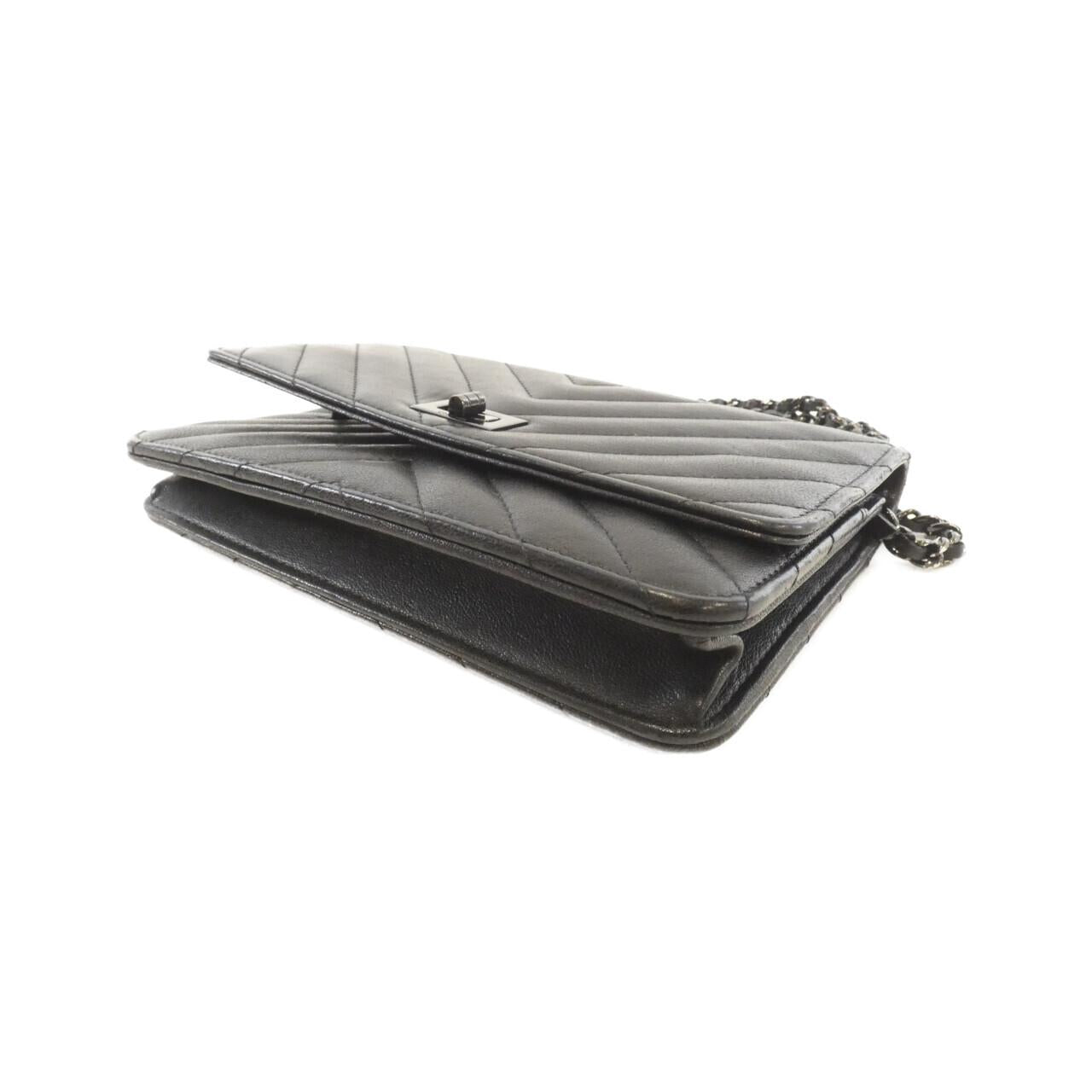Chanel Chain Wallet Lambskin Wallet