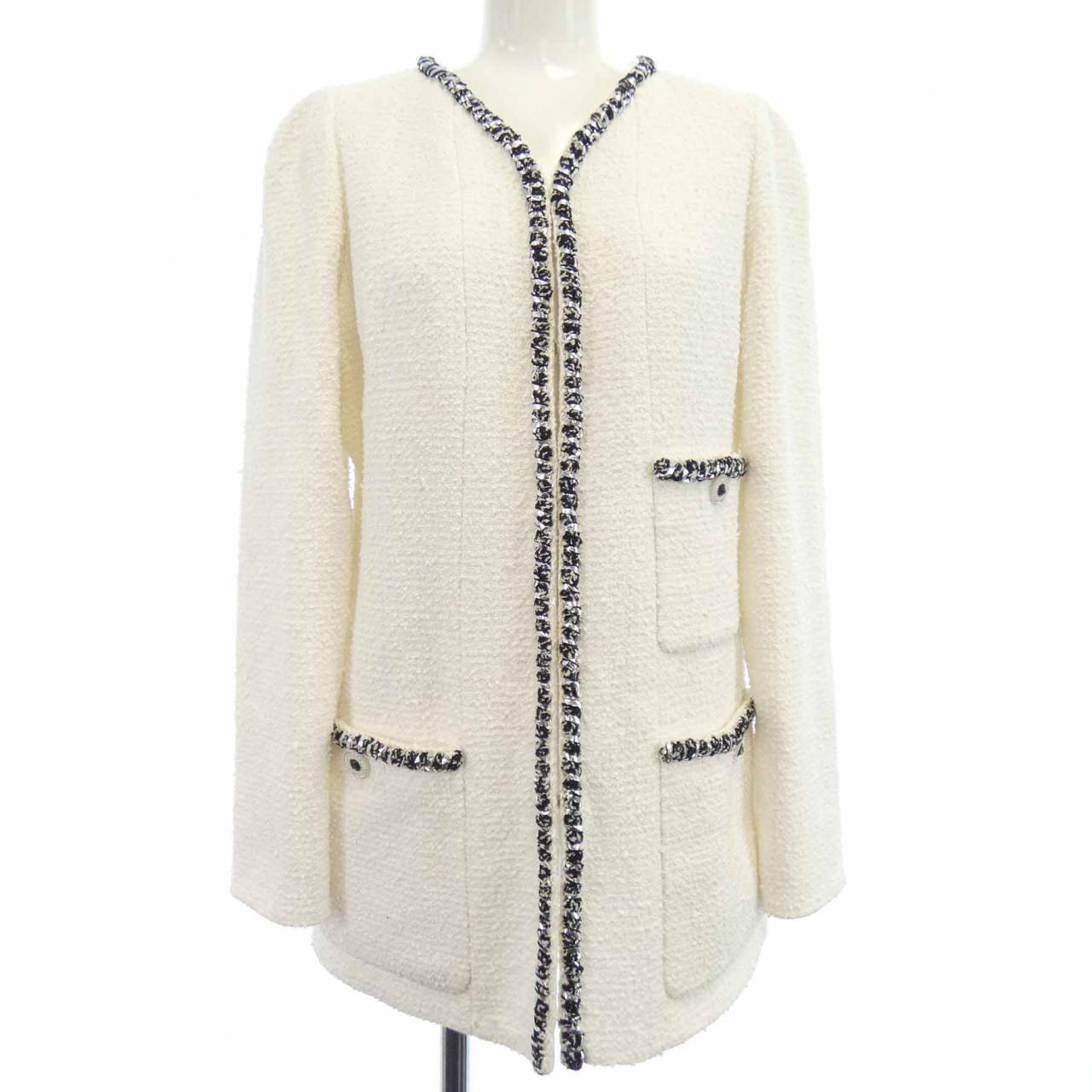 Chanel P72407V64049 Collarless Jacket