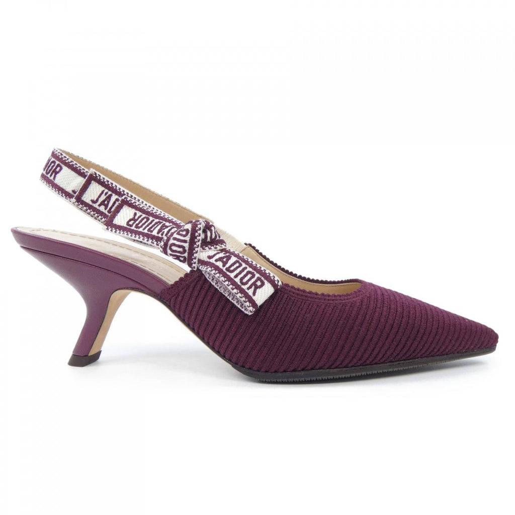 Christian Dior Embroidery Cotton Pumps
