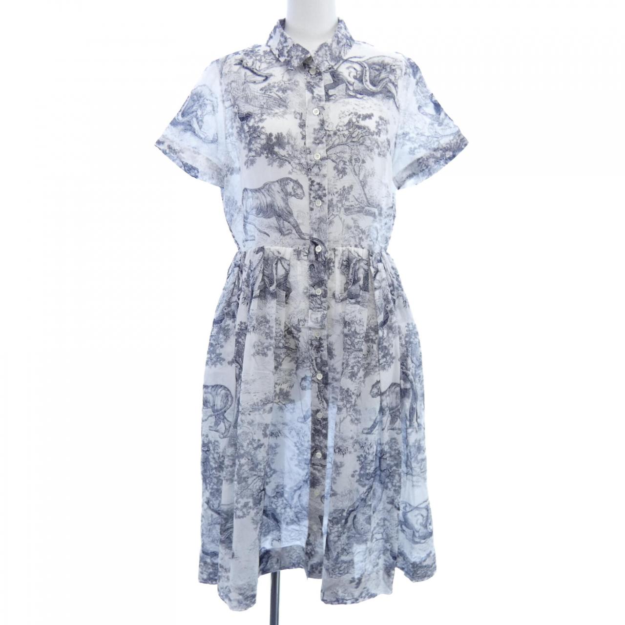 Christian Dior Toile de Jouy Dress