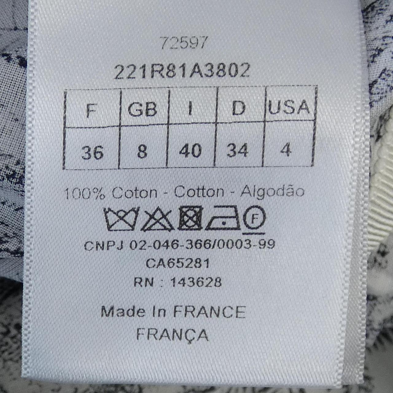 Christian Dior Toile de Jouy Dress
