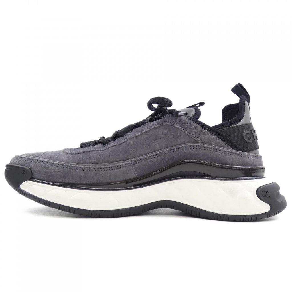 Chanel G45331B14494 Suede Calfskin Sneakers