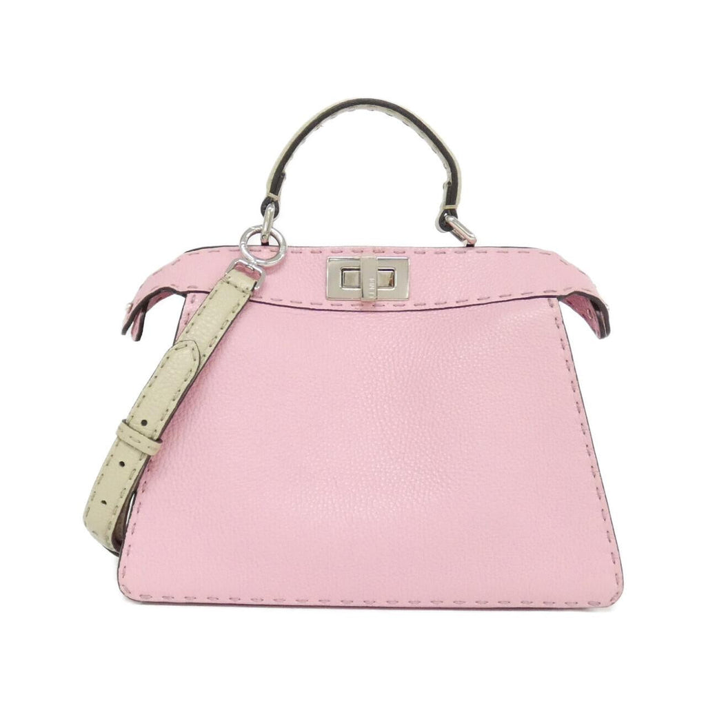 Fendi SELLERIA Peekaboo ISeeU Small Leather Bag