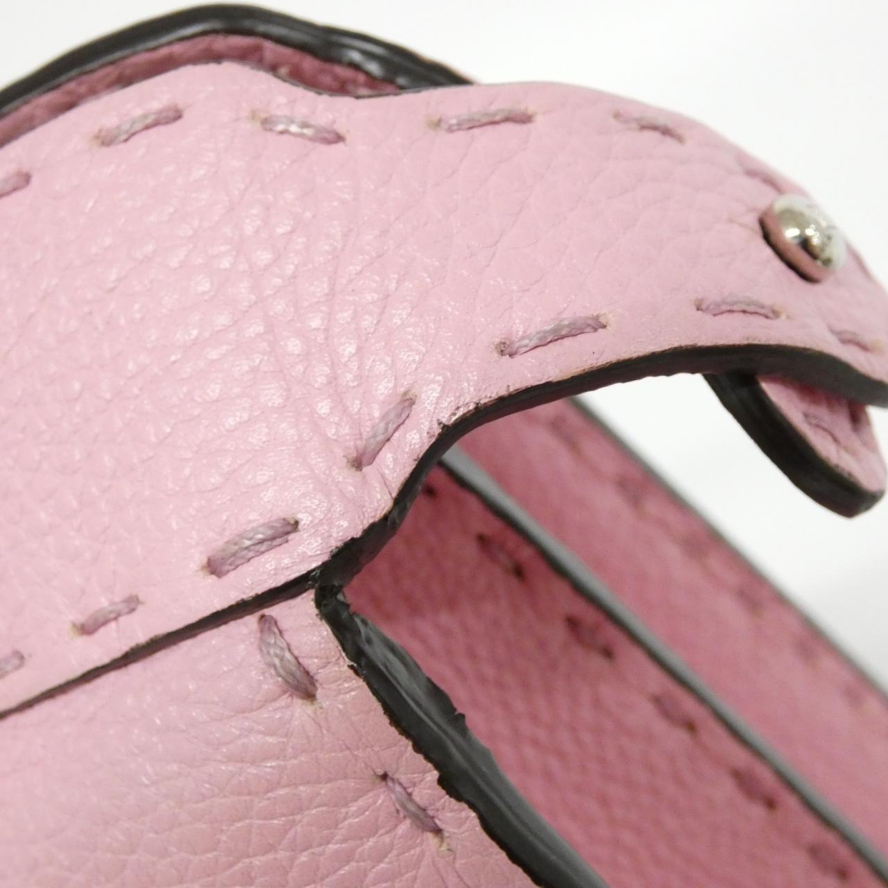 Fendi SELLERIA Peekaboo ISeeU Small Leather Bag