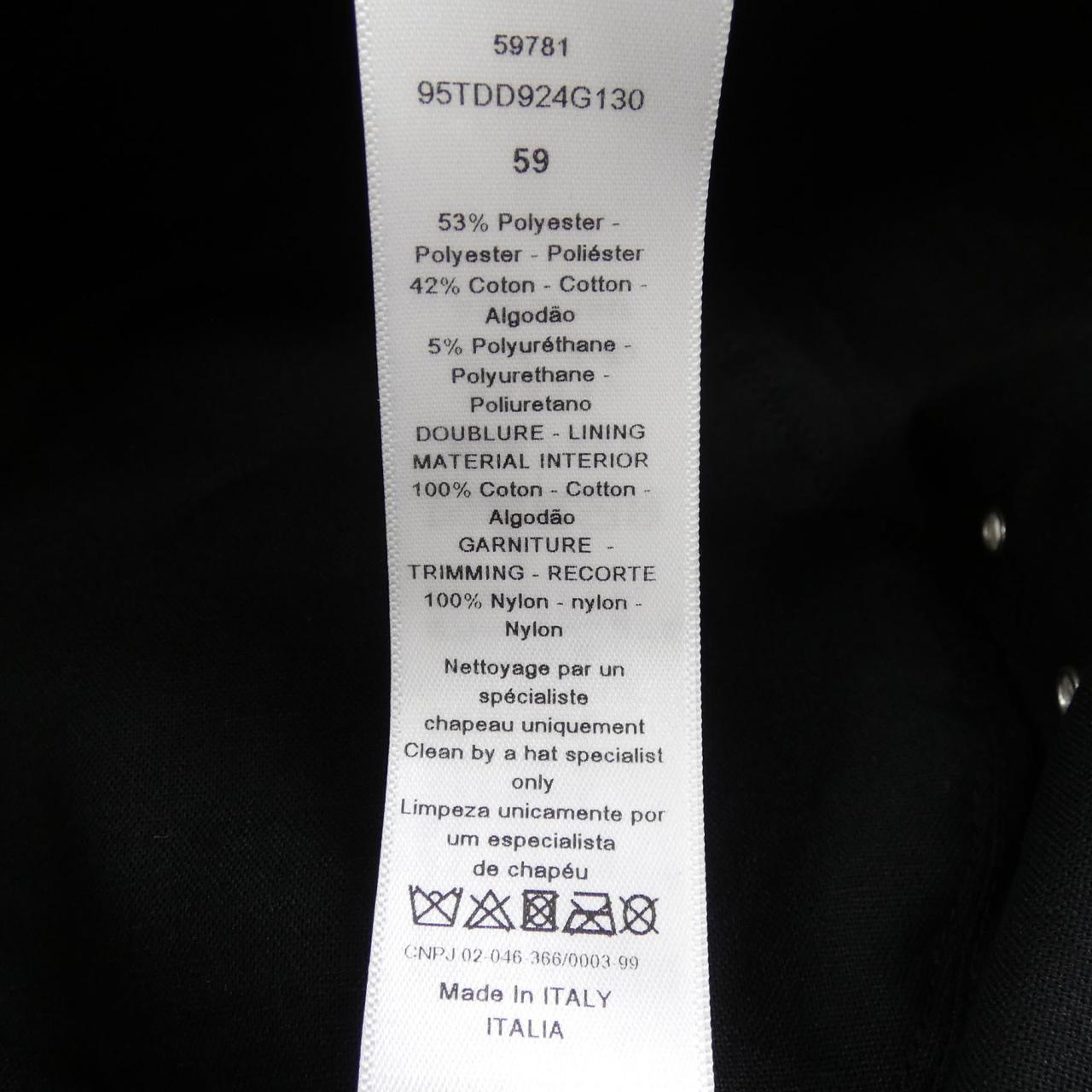 Christian Dior TEDDY-D Bob Hat