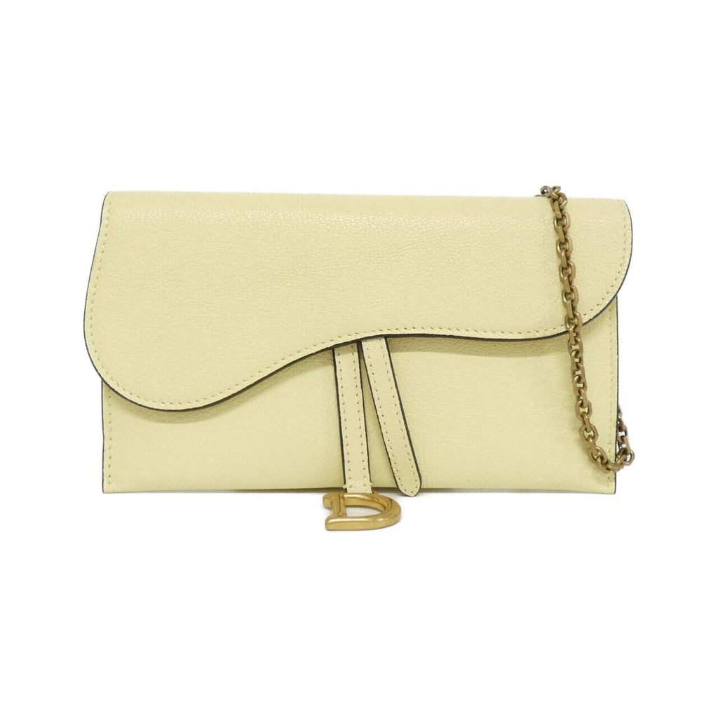 Christian Dior Saddle Goatskin Wallet