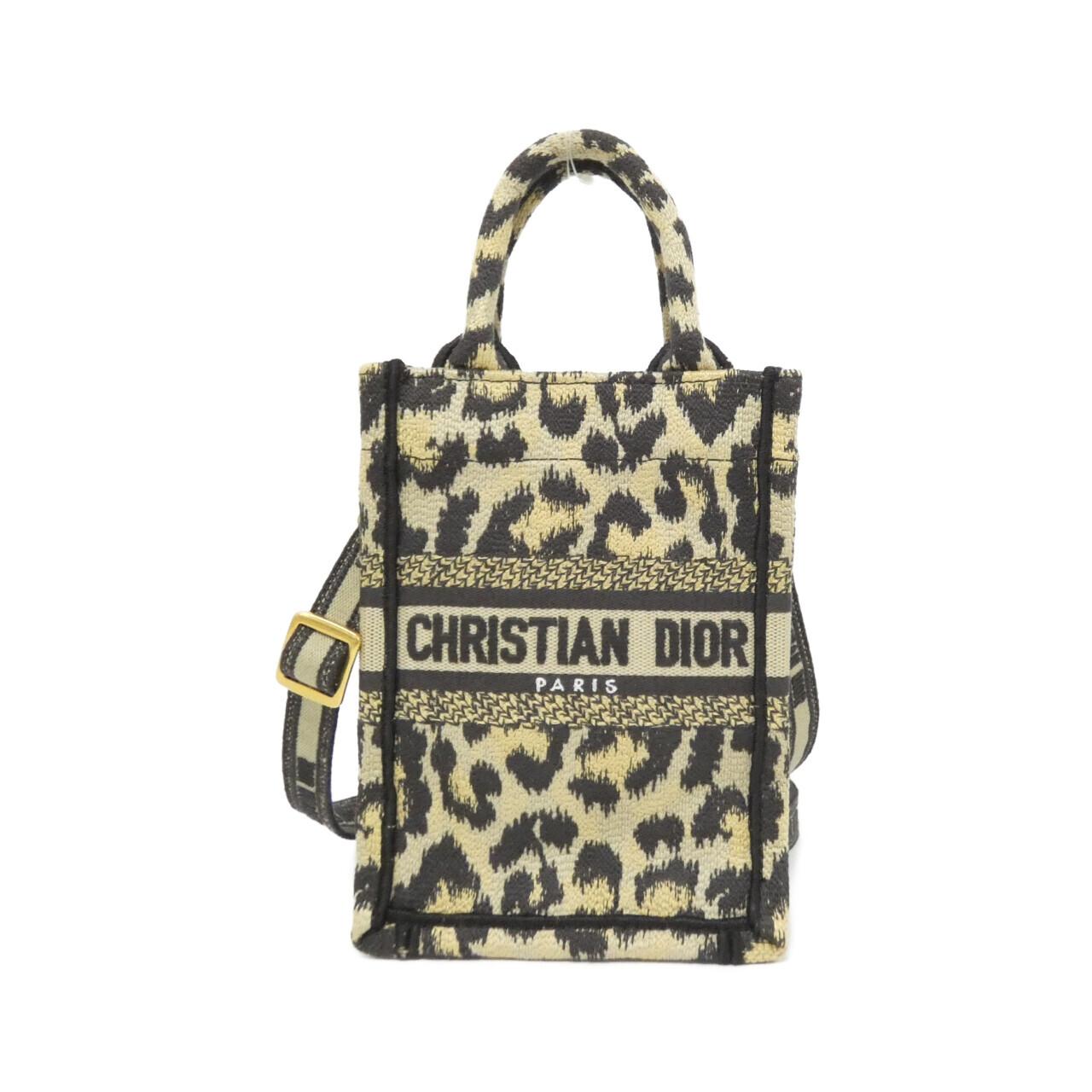 Christian Dior Book Tote Canvas Bag