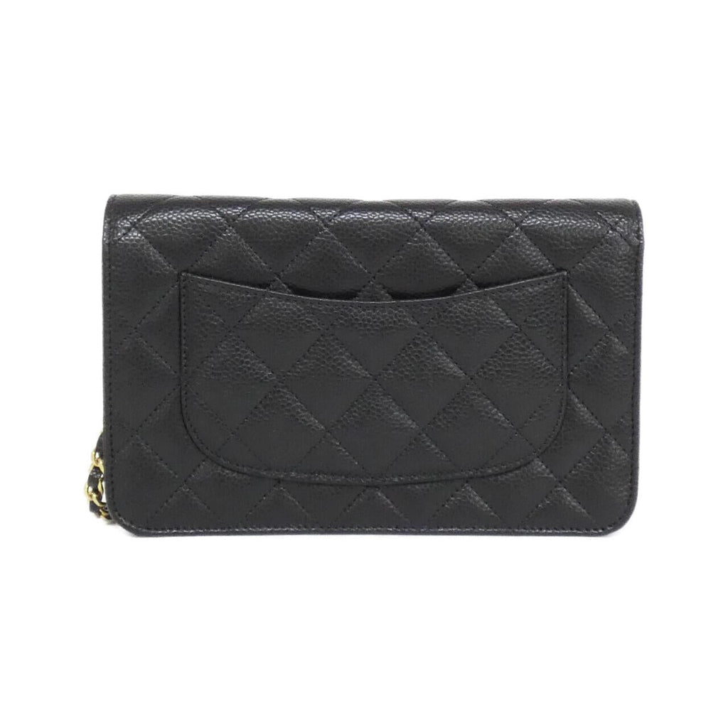 Chanel AP4241 Caviar Wallet on Chain