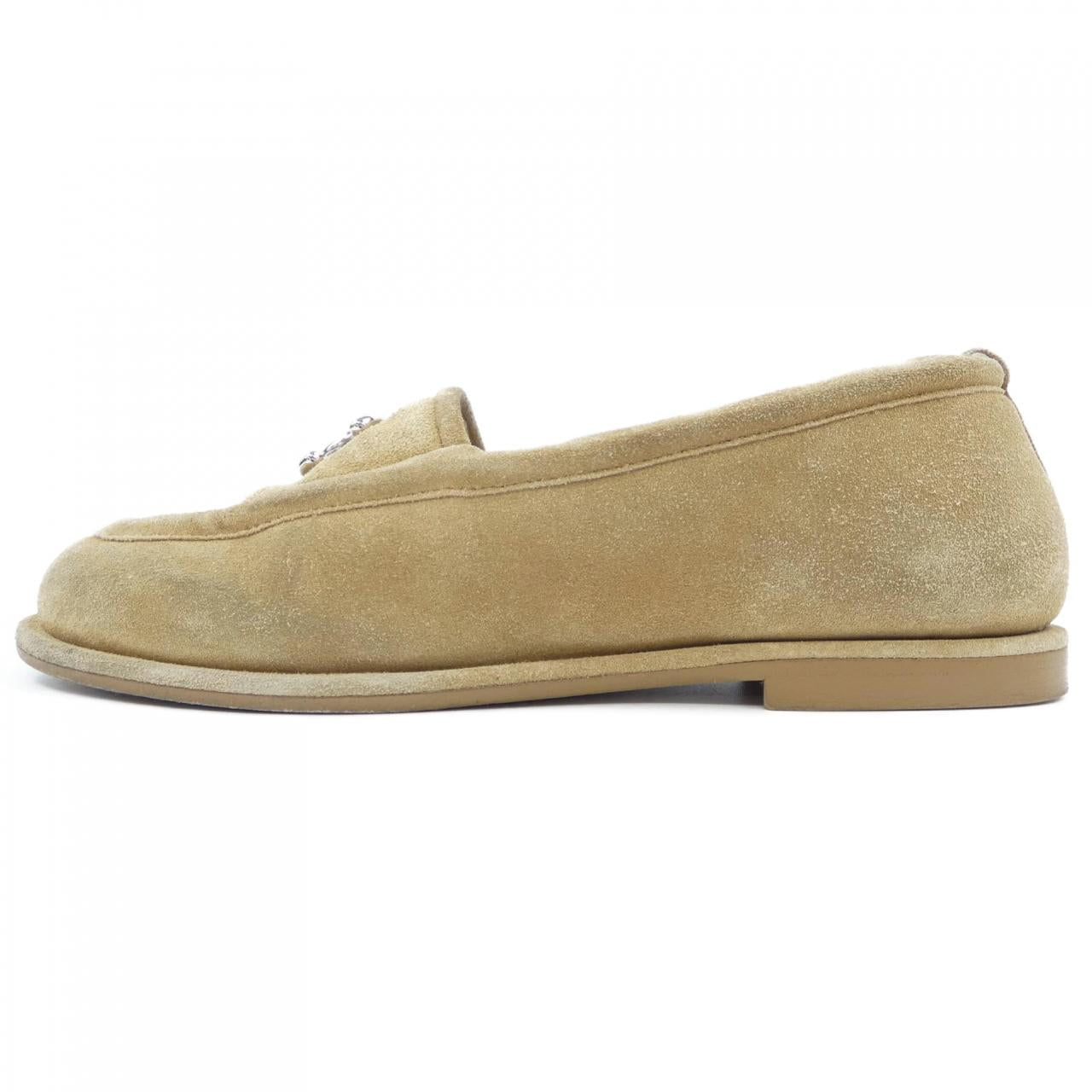 Chanel G45886B17970 Suede Calfskin Shoes