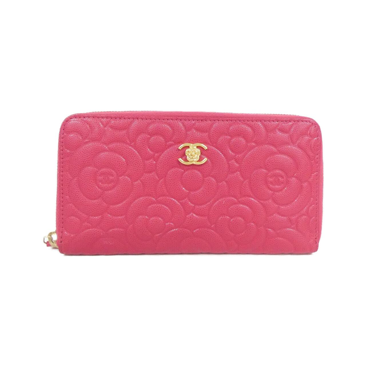 Chanel Caviar Skin Long Wallet