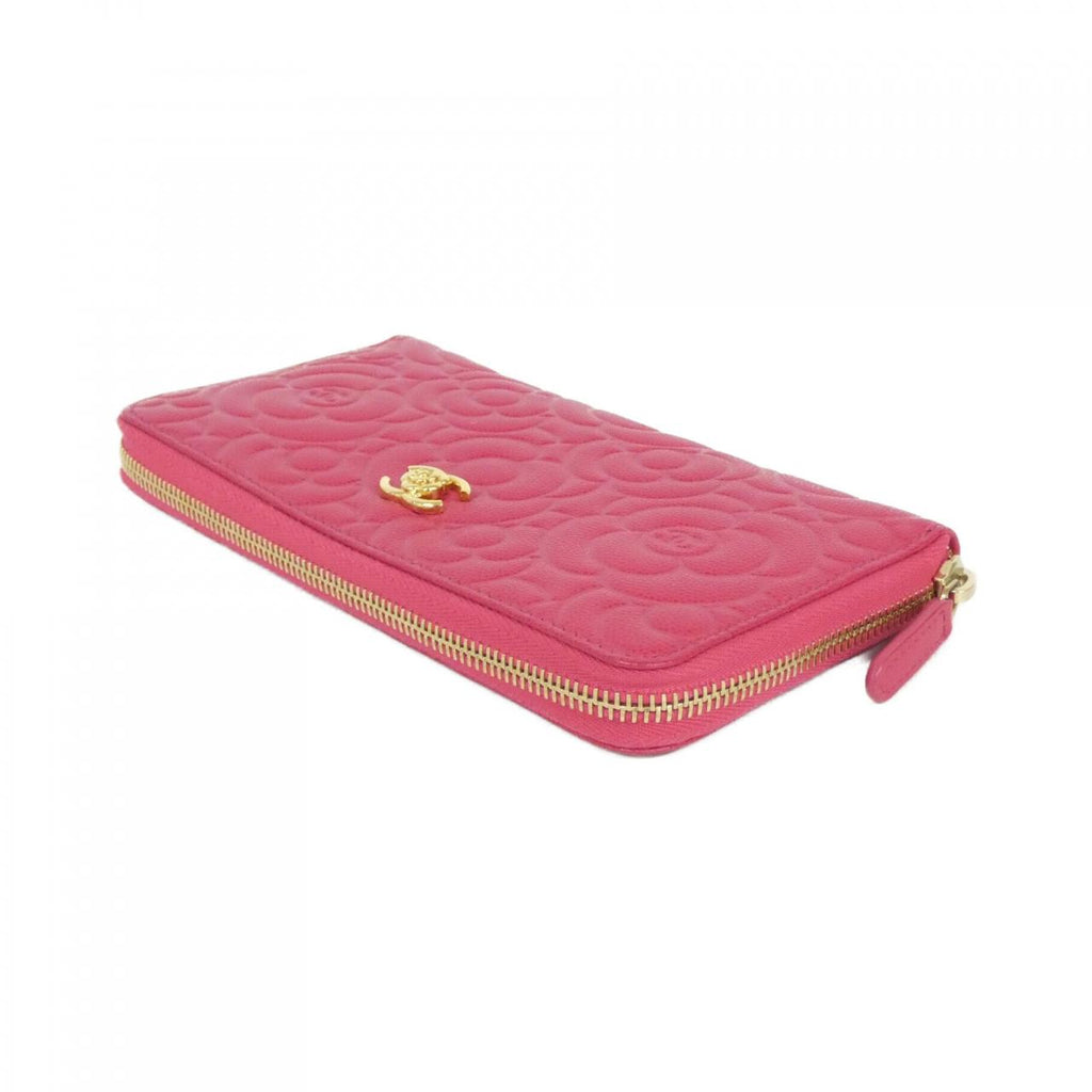 Chanel Caviar Skin Long Wallet