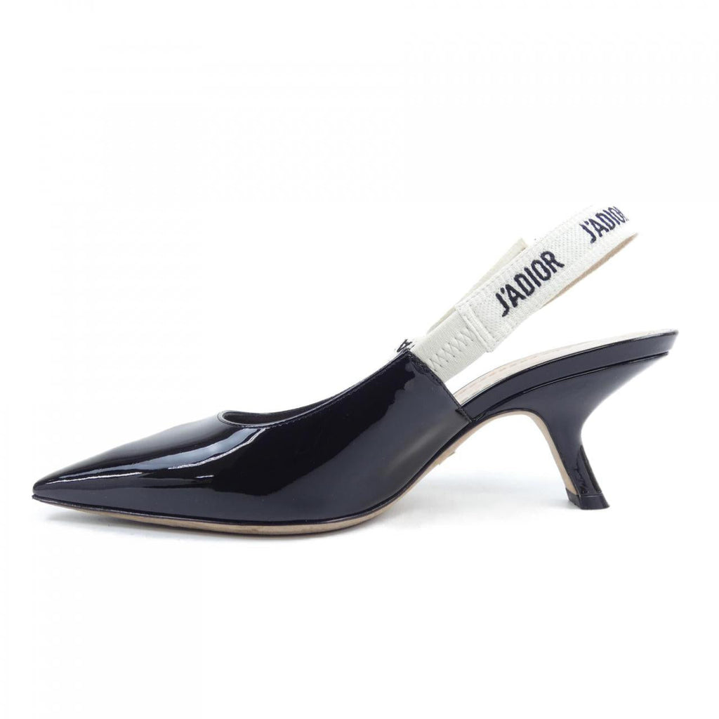 Christian Dior Patent Calf Ribbon Pumps