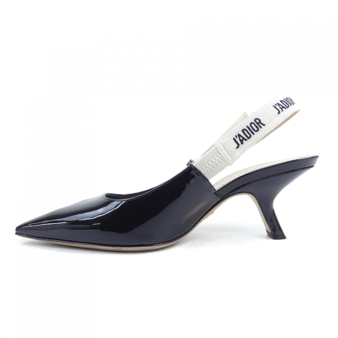 Christian Dior Patent Calf Ribbon Pumps