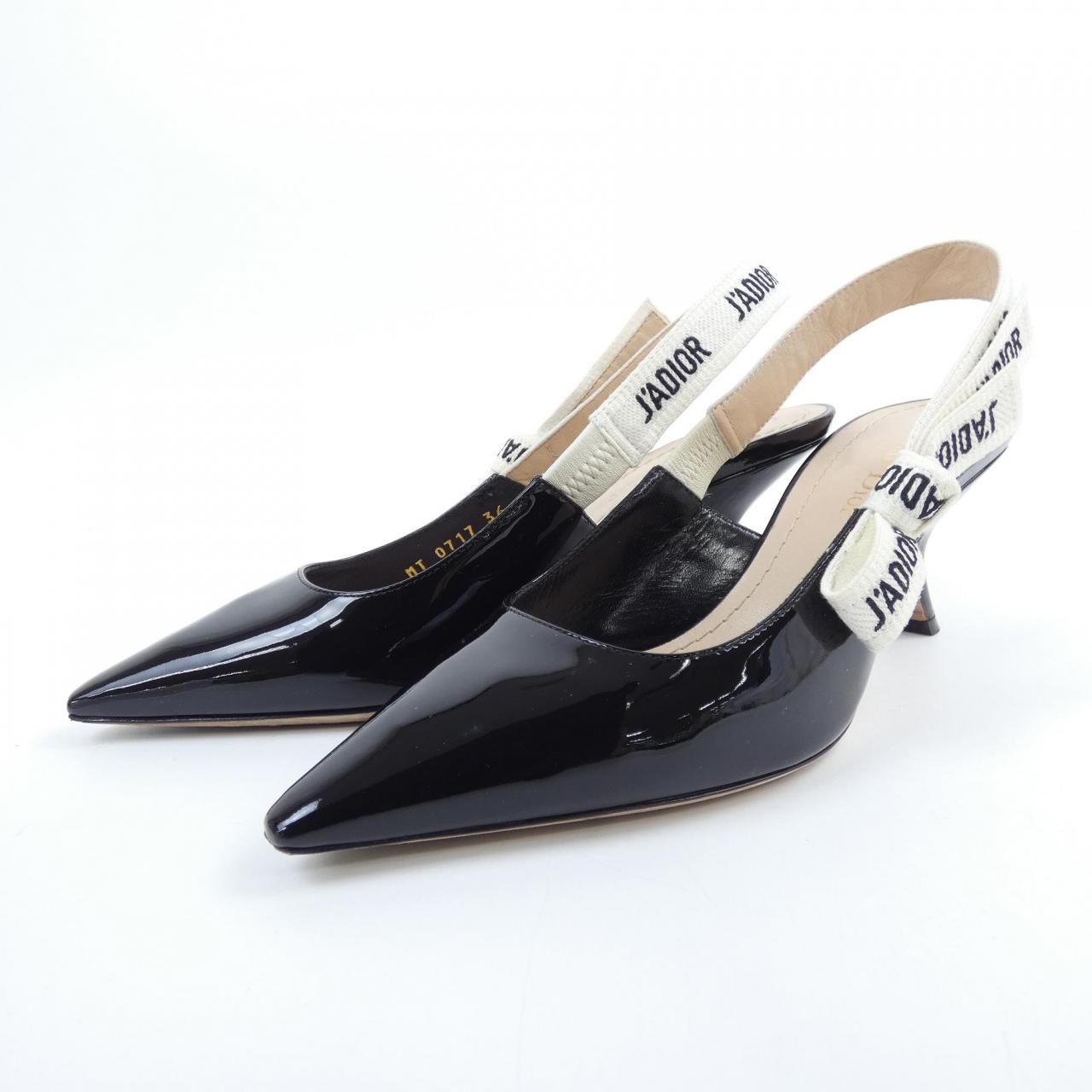 Christian Dior Patent Calf Ribbon Pumps