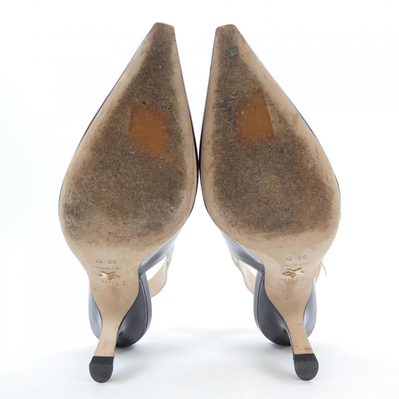 Christian Dior Patent Calf Ribbon Pumps