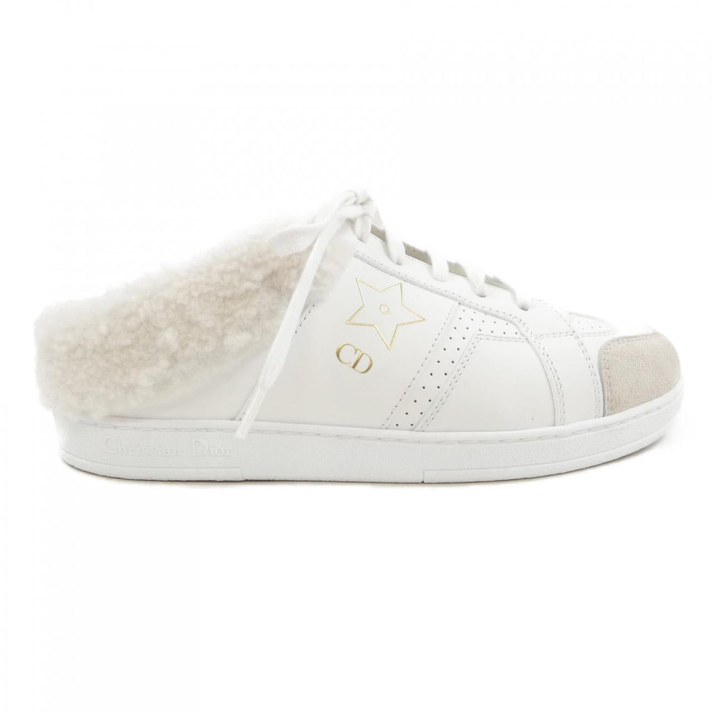 Christian Dior KCK369VES Calfskin Lamb Shearling Sneaker
