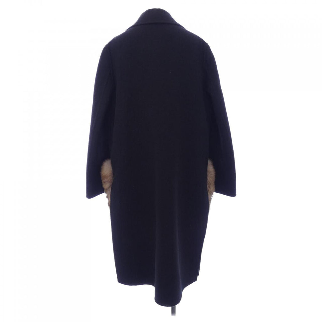 Fendi FF8521 A5G0 Wool Coat