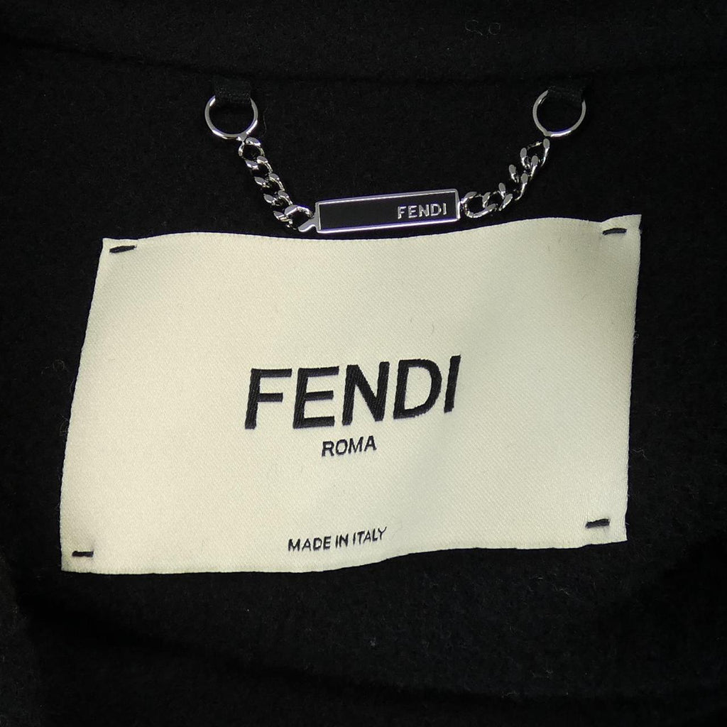 Fendi FF8521 A5G0 Wool Coat