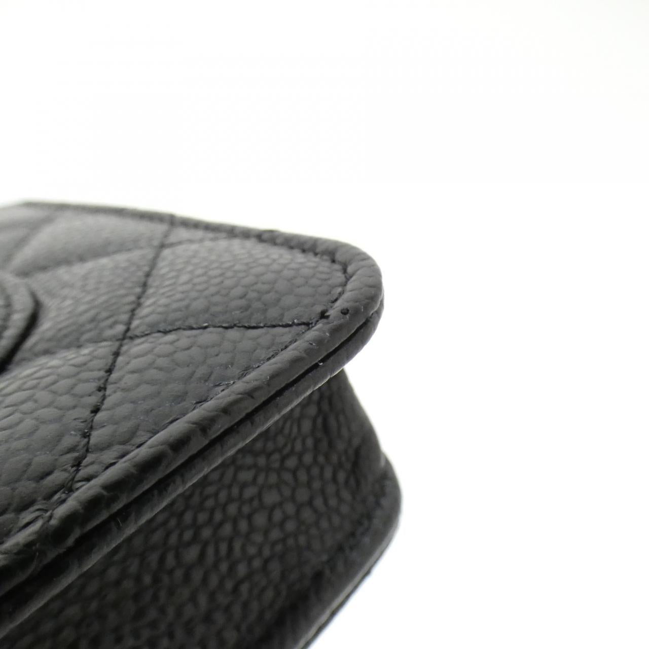 Chanel Timeless Classic Caviar Skin Wallet on Chain