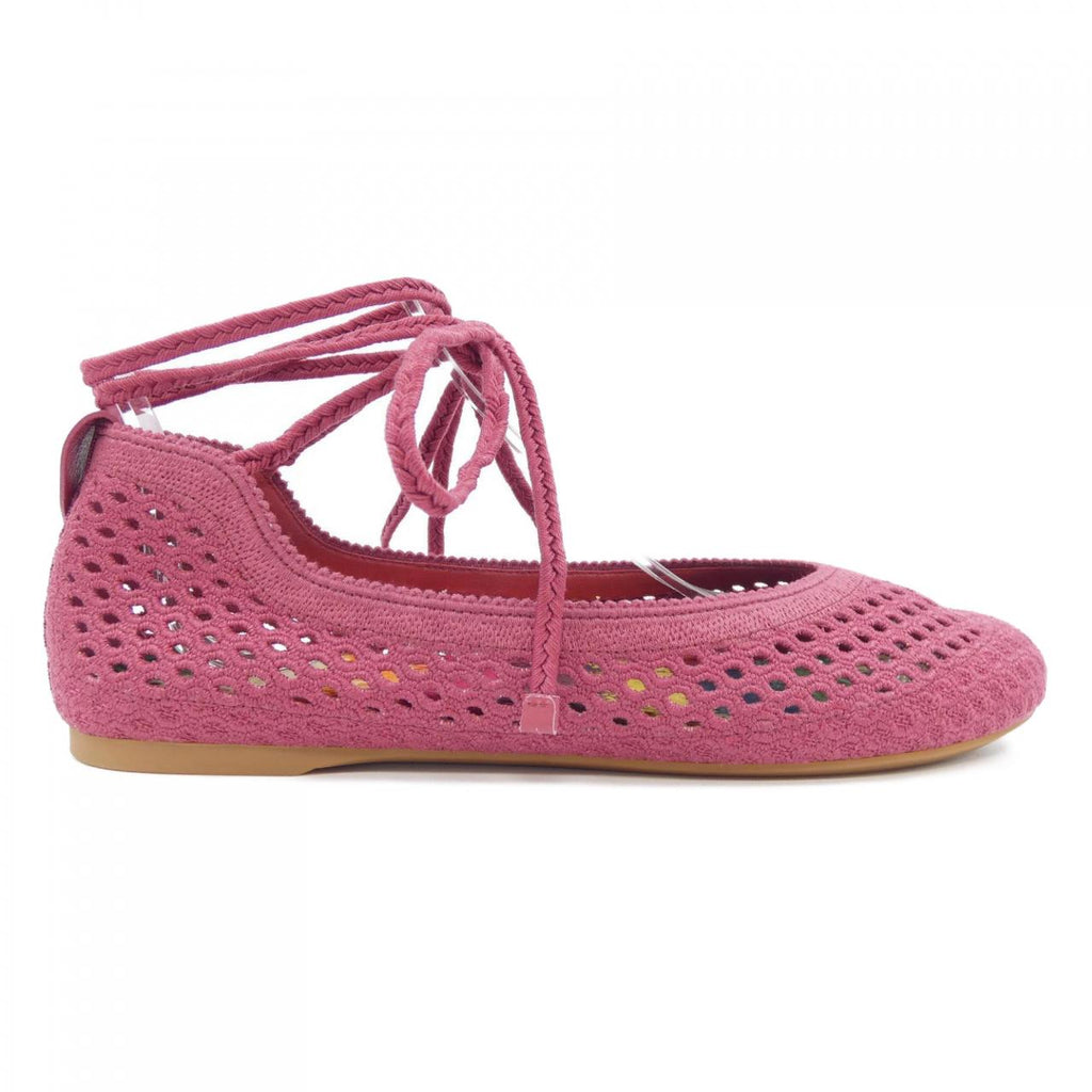 Christian Dior DIOR POEME Mesh Cotton Flat Shoes