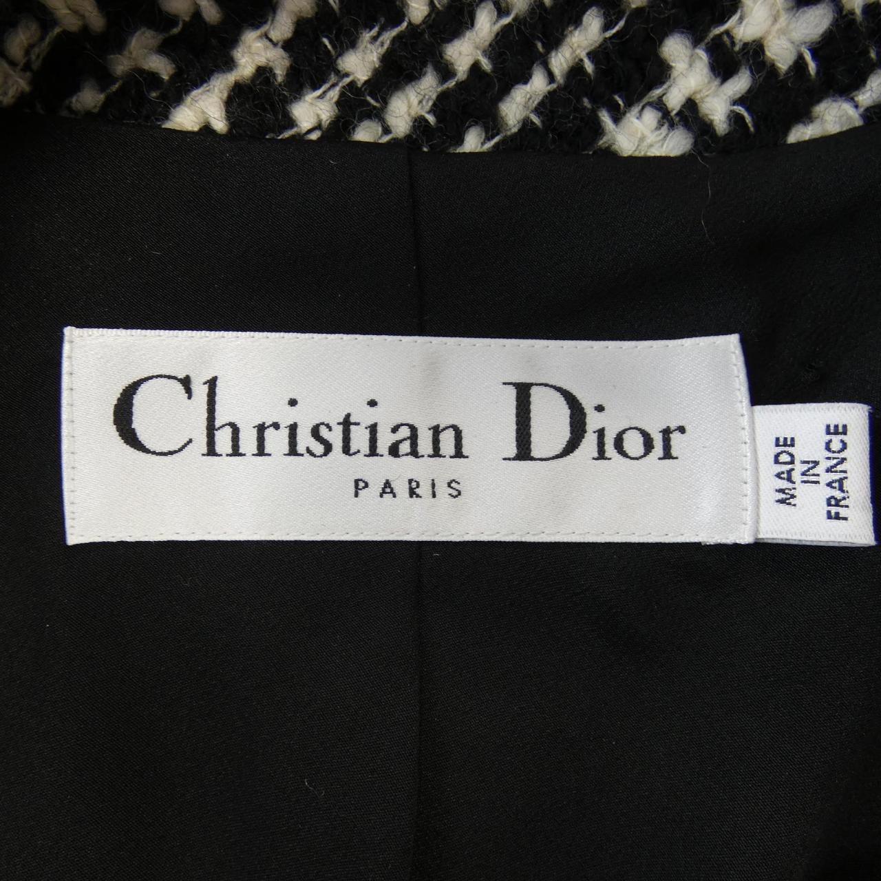 Christian Dior No Collar Jacket
