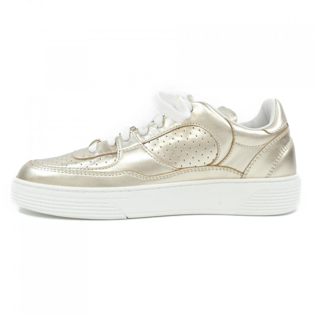 Chanel G45079B15512 Laminated Calfskin Sneakers