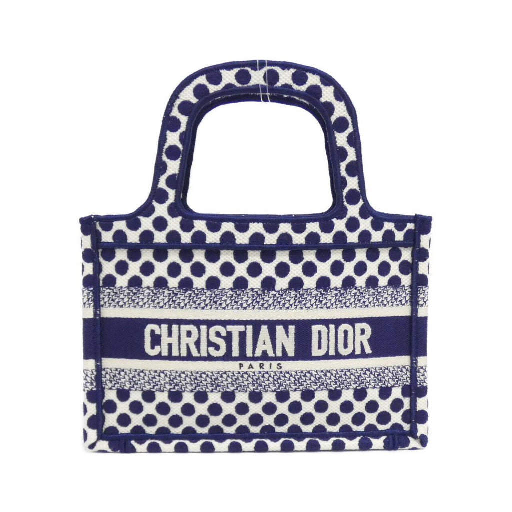 Christian Dior Book Tote Canvas Bag