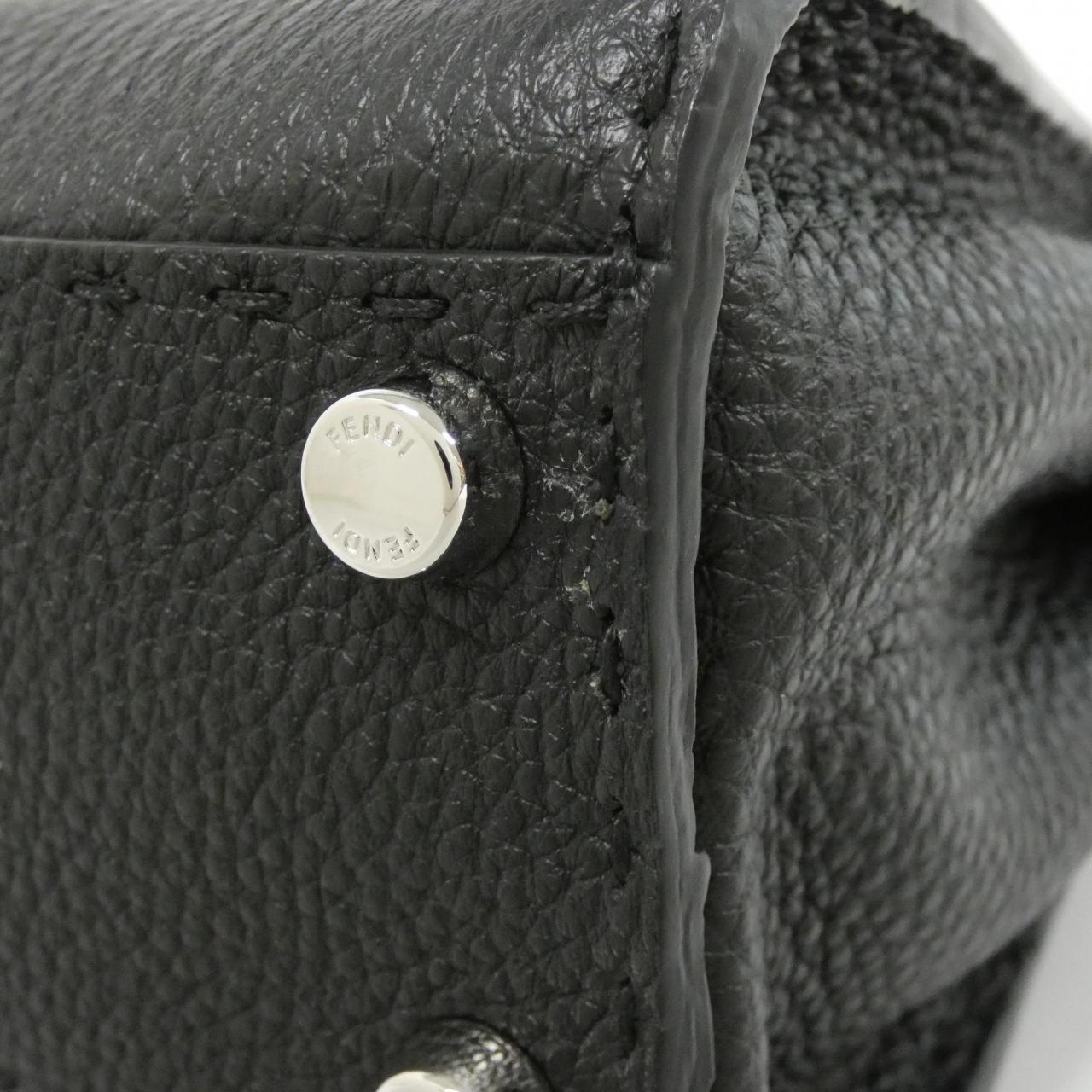 Fendi Selleria Peekaboo Mini Calf Bag