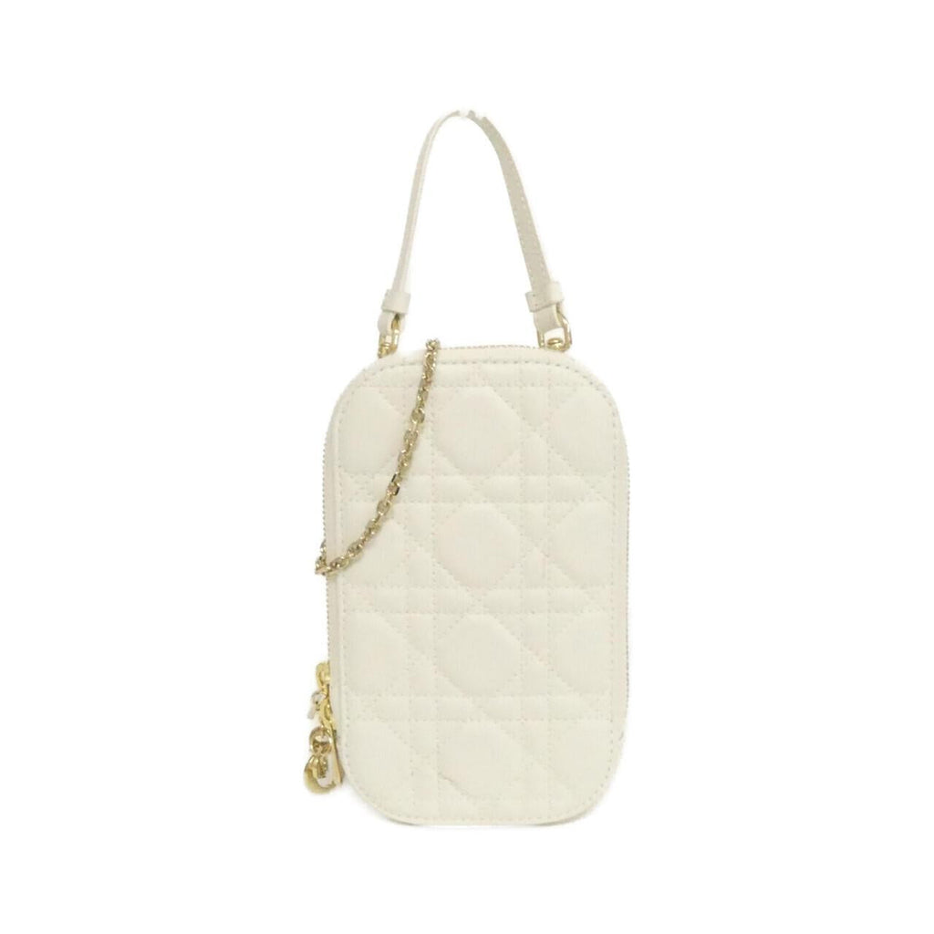 Christian Dior Lady Dior Lambskin Phone Holder