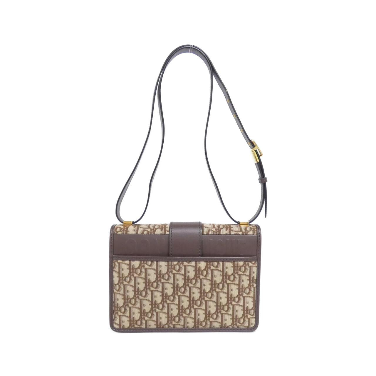 Dior DIOR OBLIQUE 30 MONTAIGNE Canvas Shoulder Bag