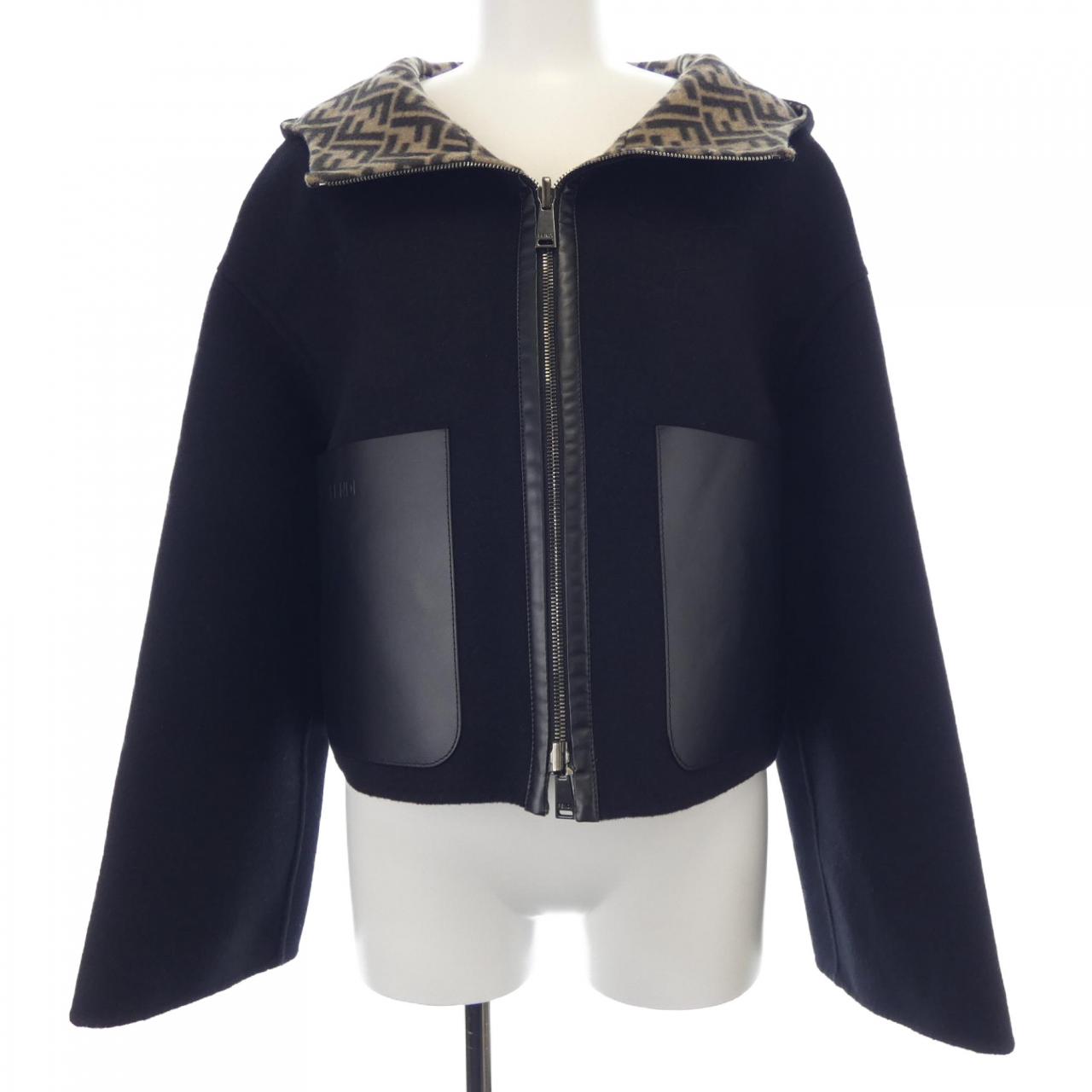 Fendi FF Motif Material Jacket