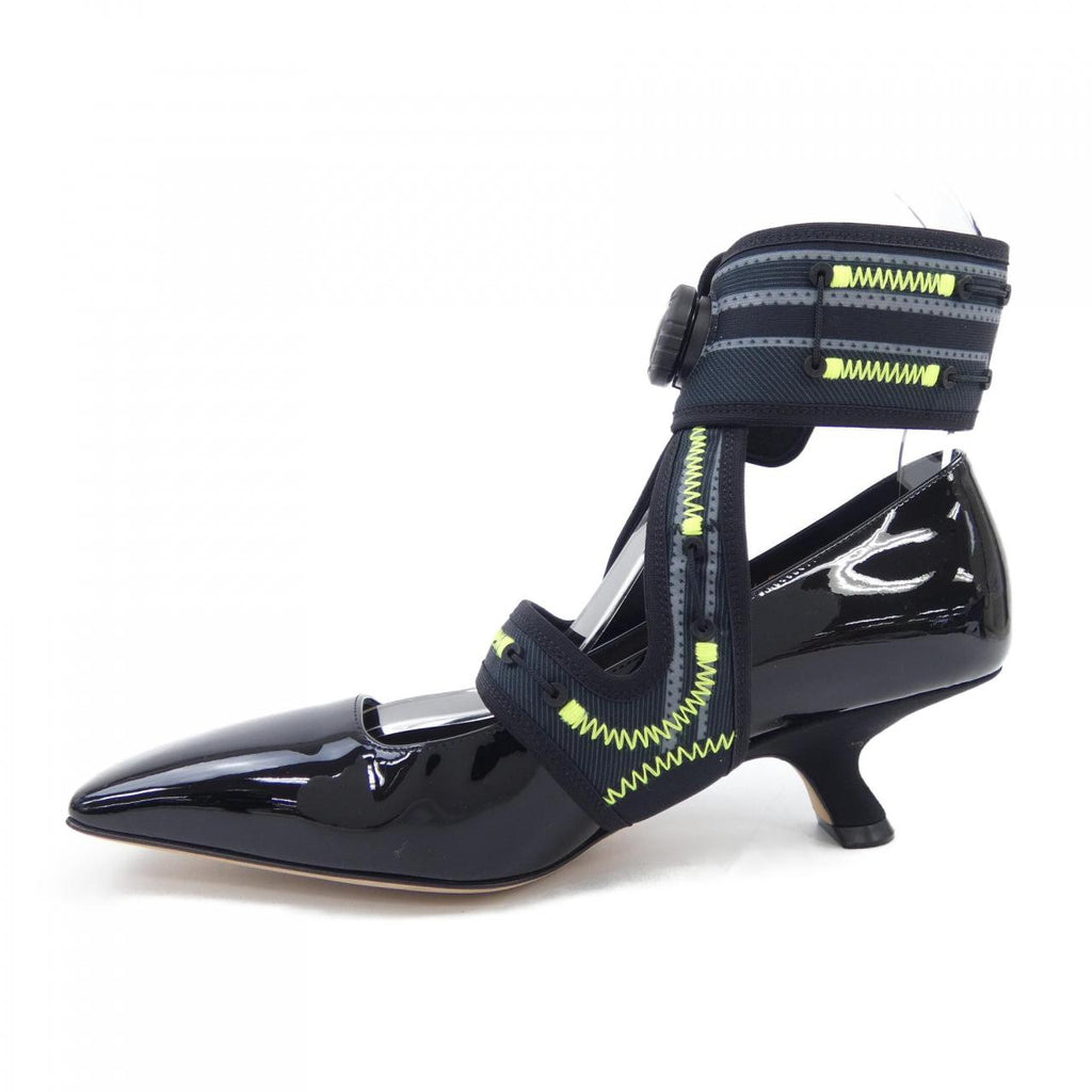 Christian Dior ROGER VIVIER Patent Calfskin Pumps
