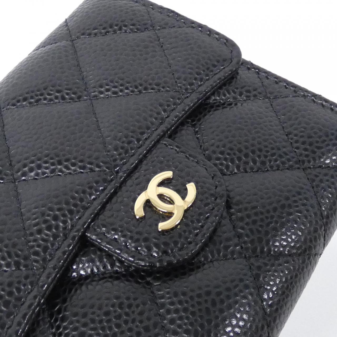 Chanel Timeless Classic Line Caviar Skin Wallet