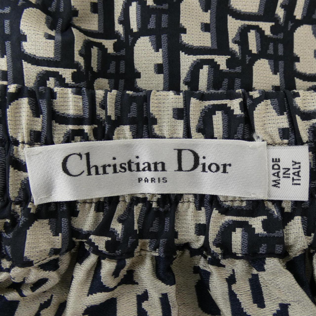 Christian Dior Oblique Technical Taffeta Skirt