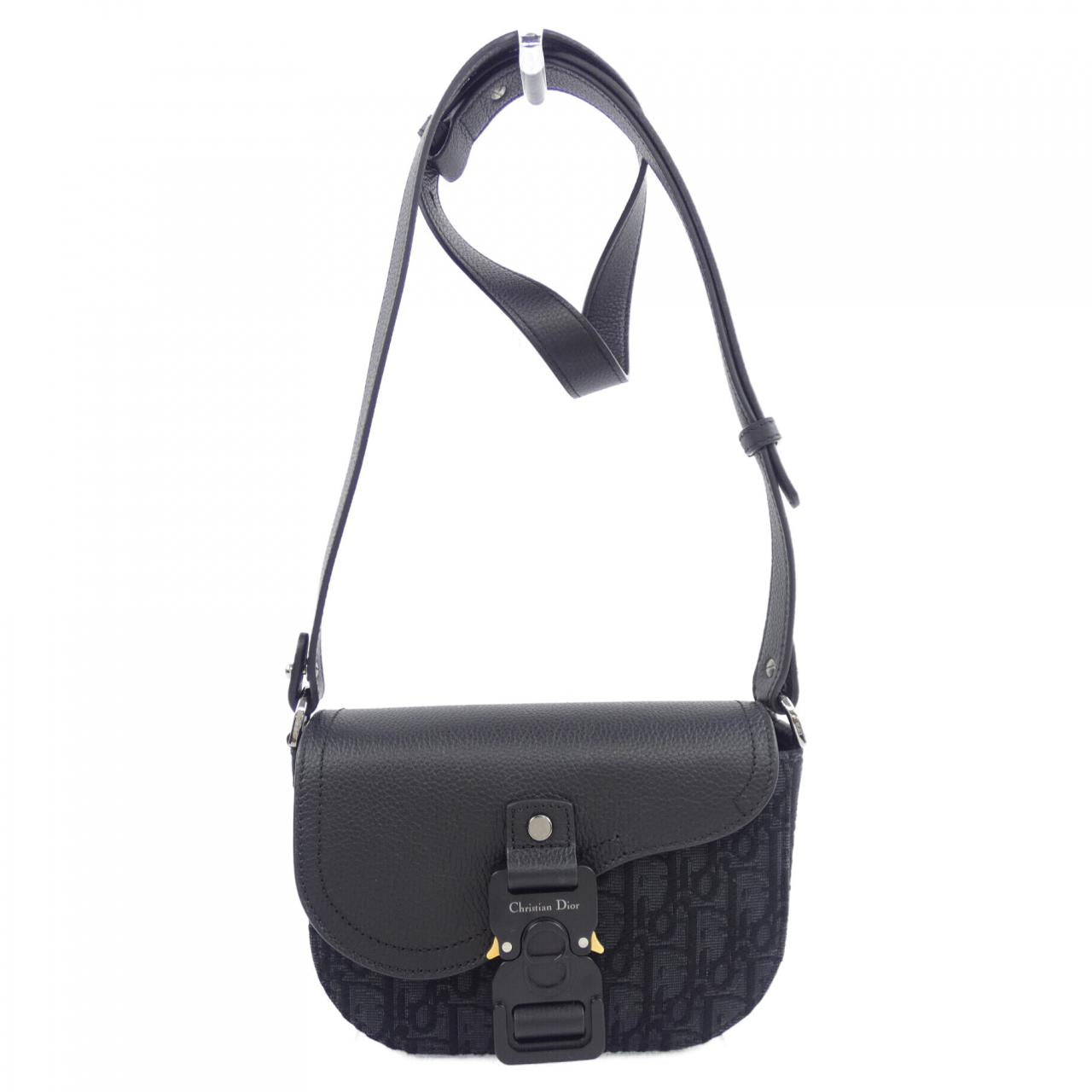 Dior Flap Messenger Bag Mini Oblique Jacquard Shoulder Bag