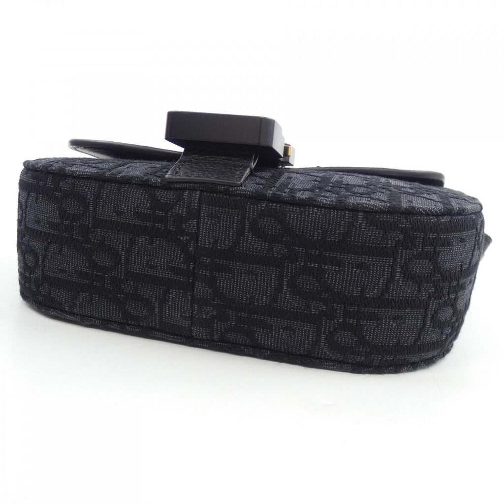 Dior Flap Messenger Bag Mini Oblique Jacquard Shoulder Bag