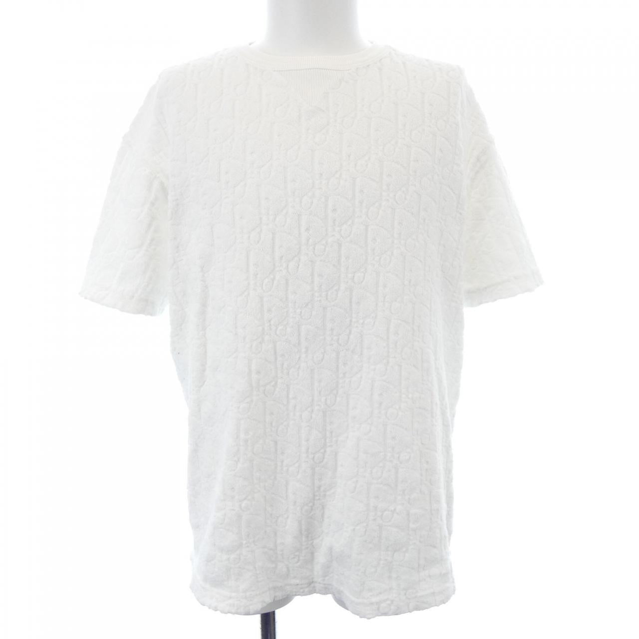 Dior Oblique Terry Cotton Jacquard T-shirt