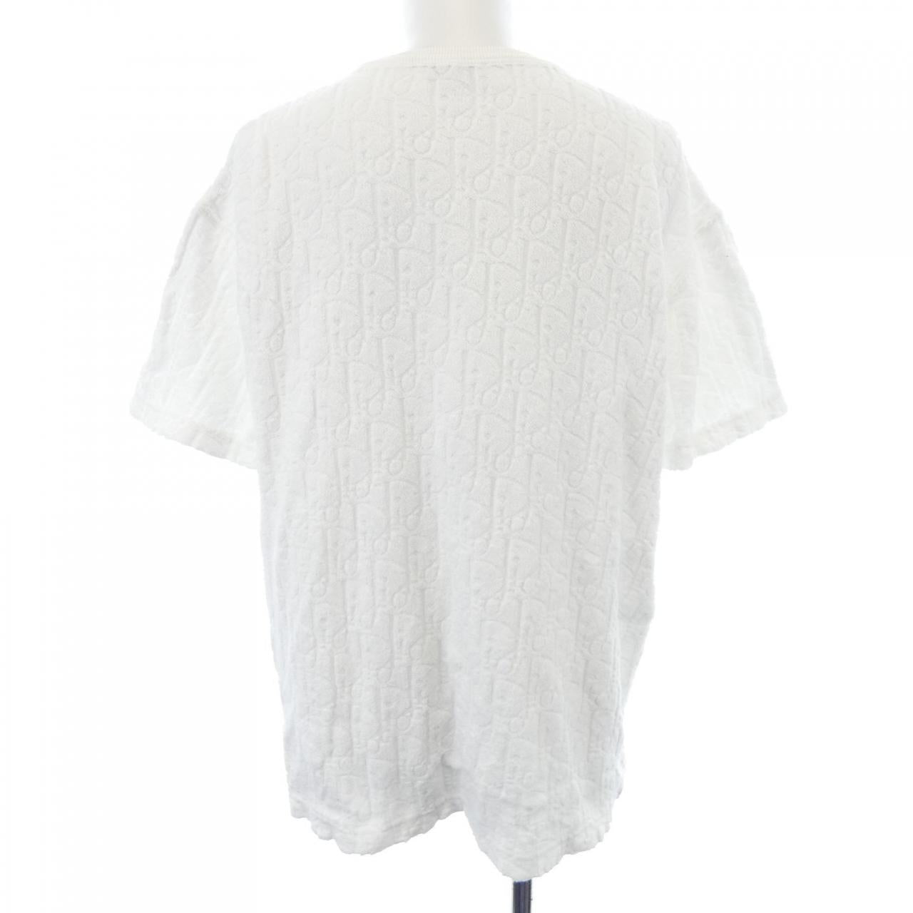 Dior Oblique Terry Cotton Jacquard T-shirt