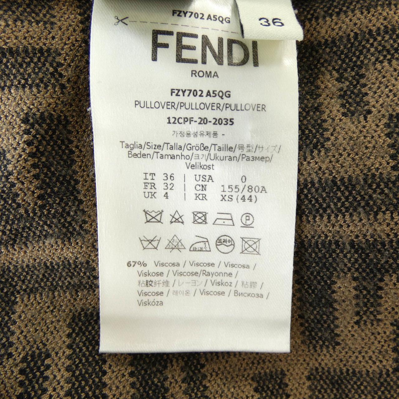 Fendi FF Motif Knit