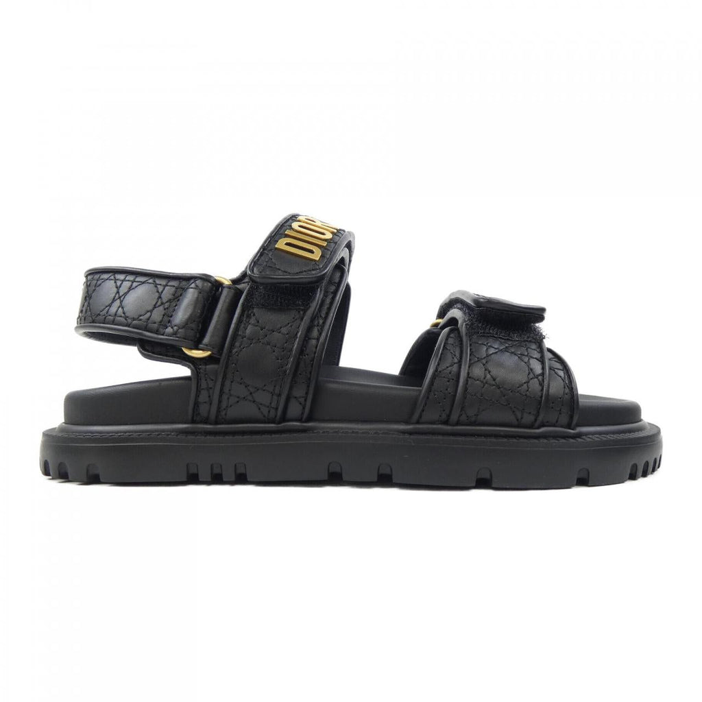 Christian Dior DIORACT Cannage Quilting Calfskin Sandals