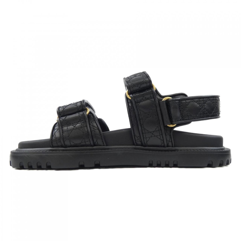 Christian Dior DIORACT Cannage Quilting Calfskin Sandals