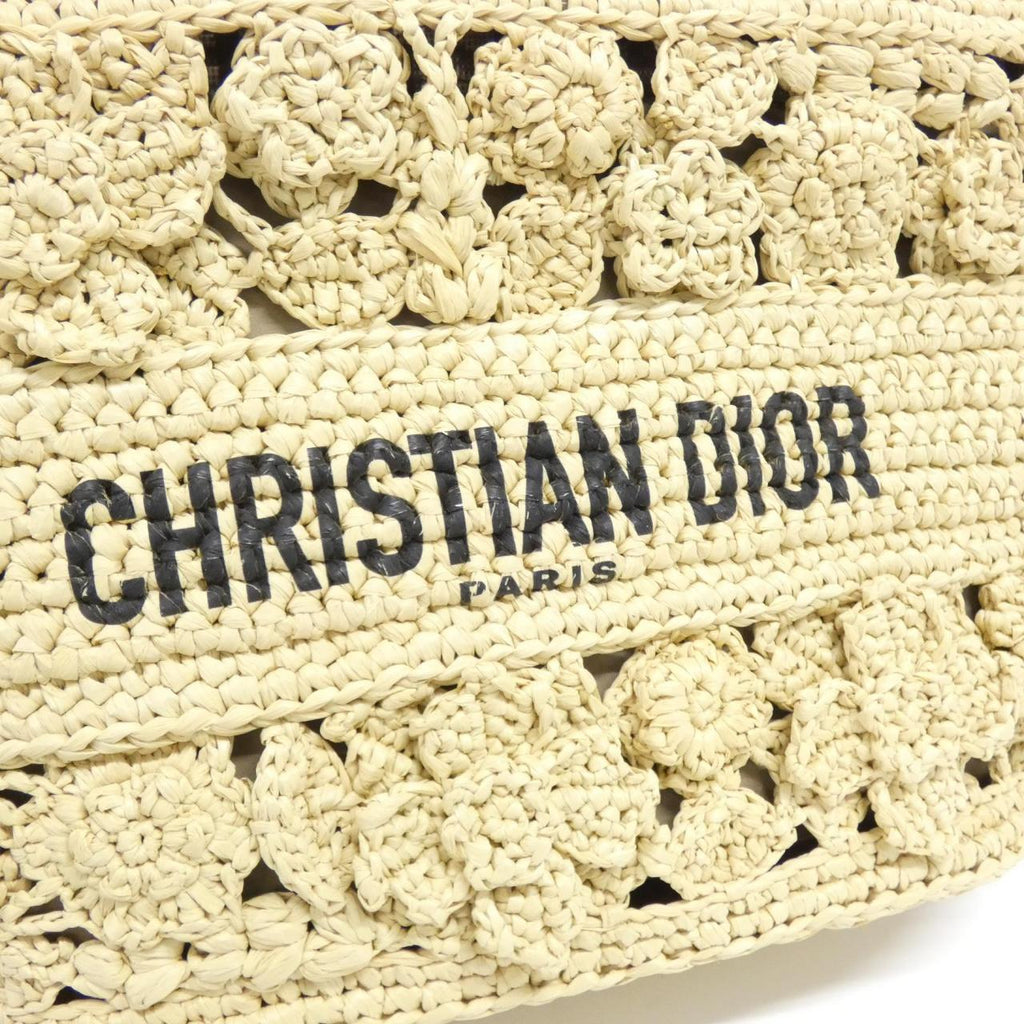 Christian Dior Panier Chapeau Raffia Bag