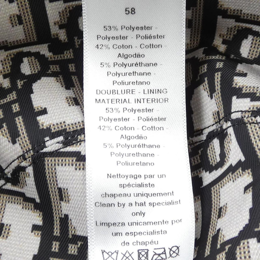 Christian Dior TEDDY-D Bob Hat Oblique Hat