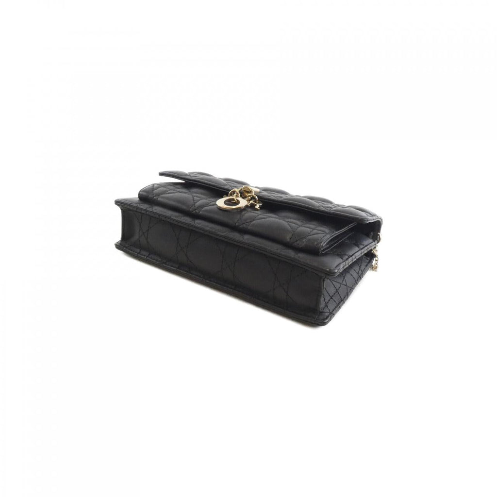 Christian Dior My Dior Lambskin Chain Wallet