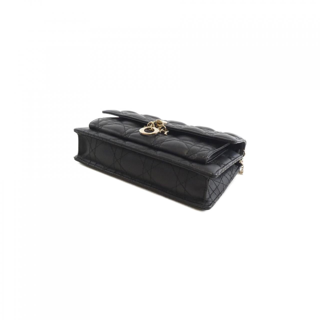 Christian Dior My Dior Lambskin Chain Wallet
