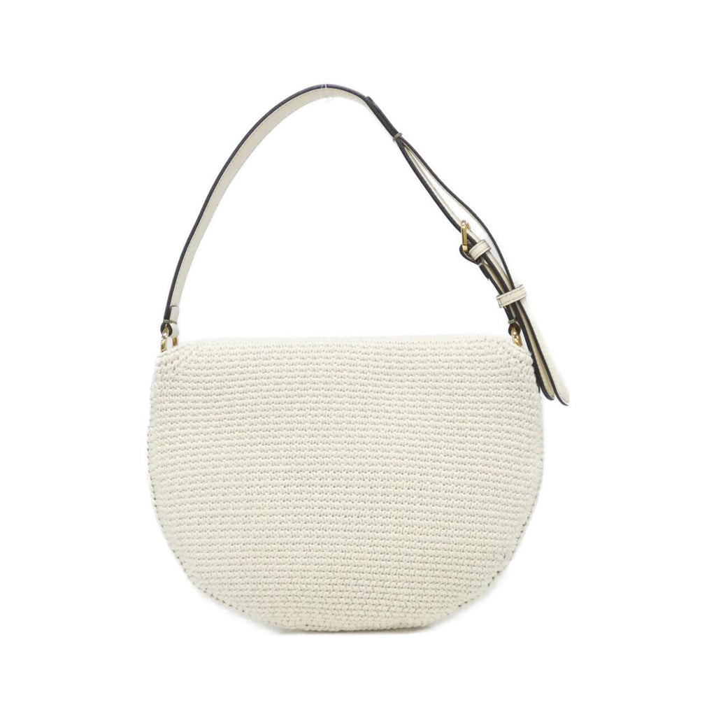 Fendi Croissant Small Canvas Shoulder Bag
