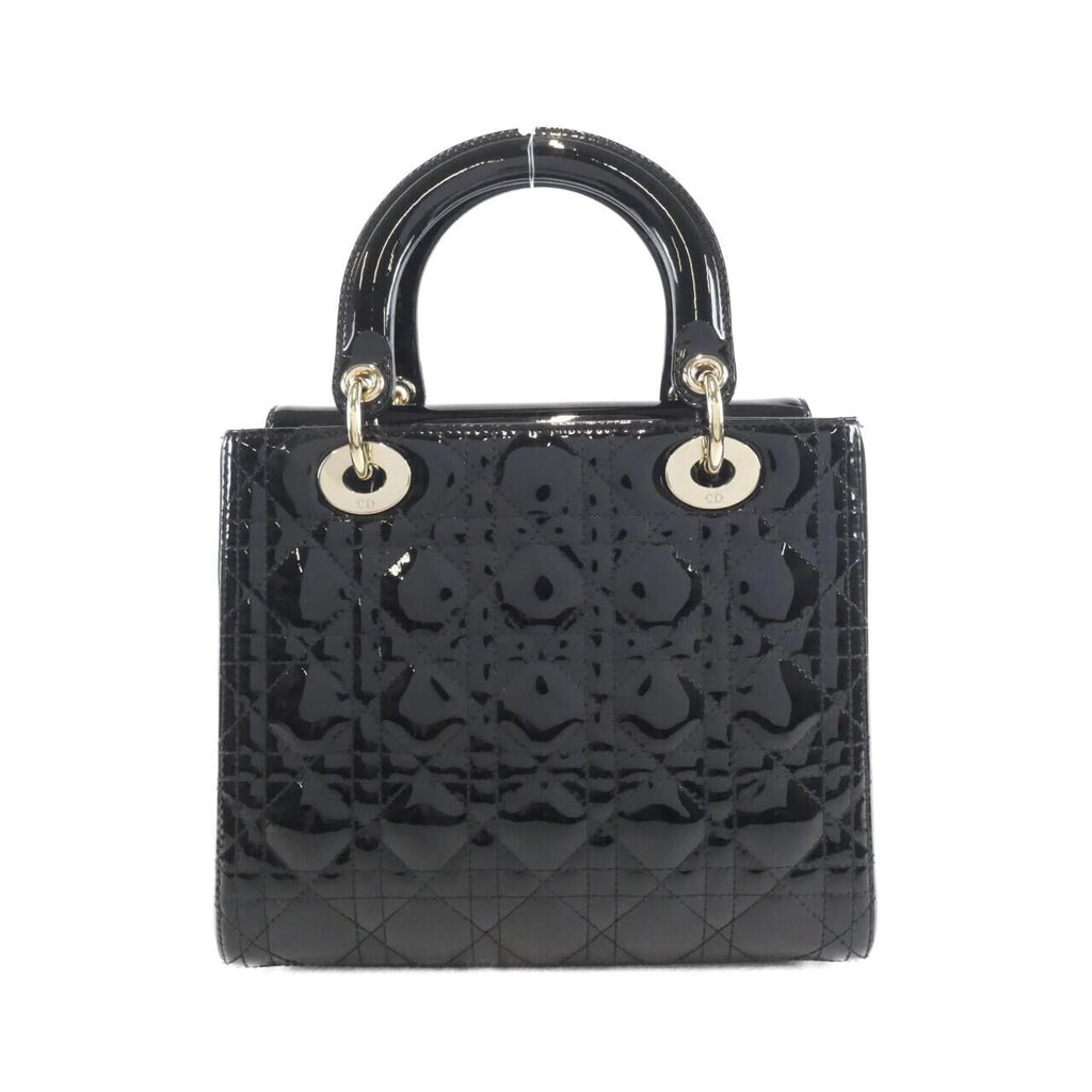 Christian Dior Lady Dior Enamel Bag