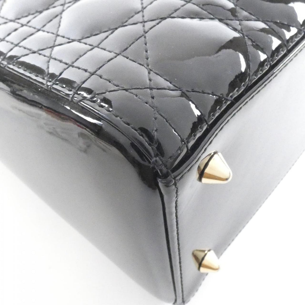 Christian Dior Lady Dior Enamel Bag