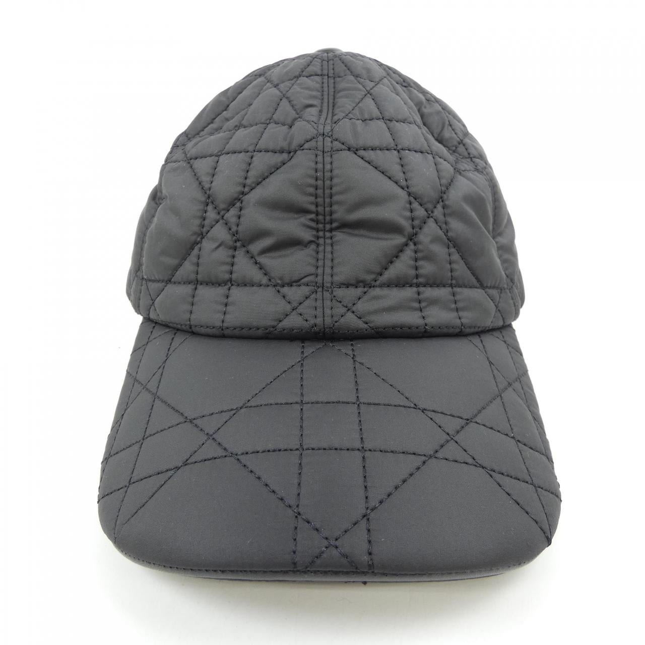 Christian Dior D-PLAYER Cannage Quilting Cotton Cap