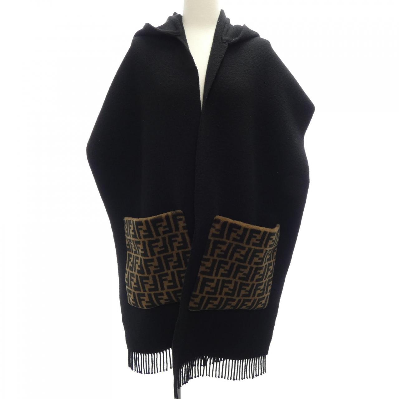 Fendi FXT483 A20H Cashmere Blend Muffler